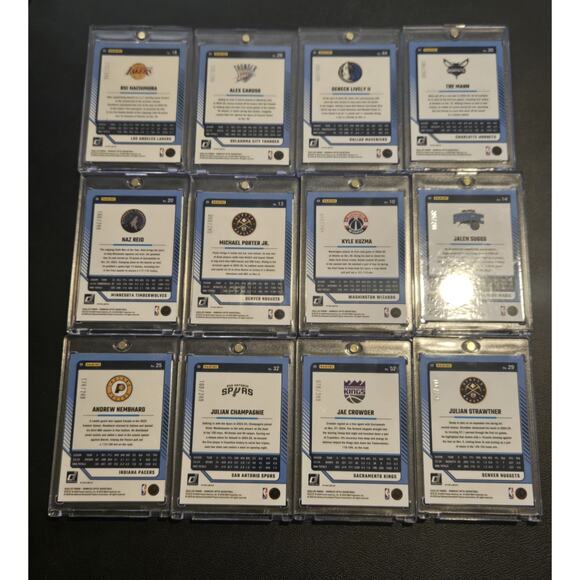 2024-25 Donruss Optic Premium Box Set #/249 lot of 12 wemby,shai,porter jr - Picture 2 of 2